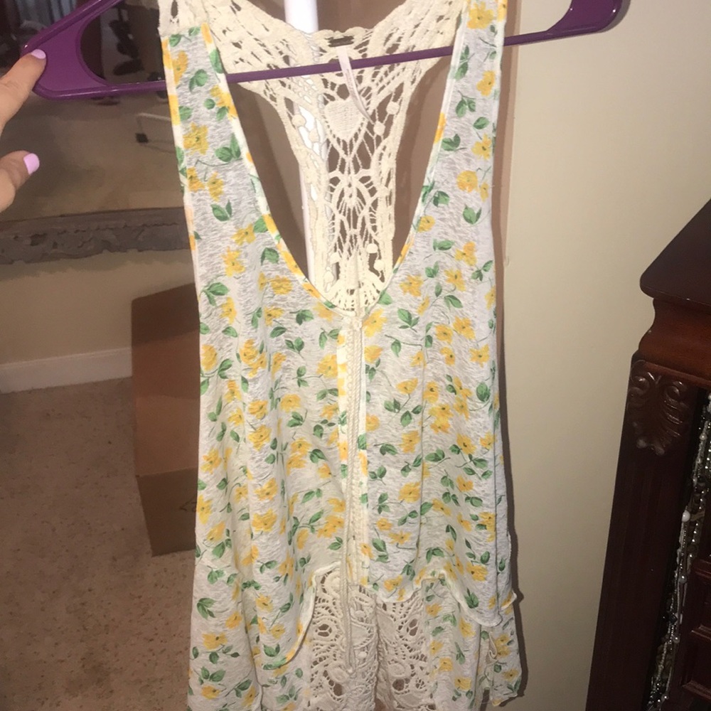 Free people floral top